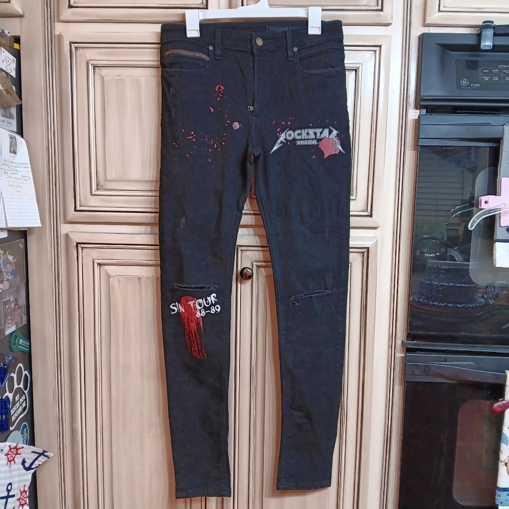 Rockstar Original Black Jeans - Ultra Slim - Size‎ 34